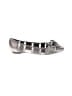 J. Renee Metallic Silver Flats Size 9 - photo 1