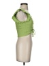 Zara Green Sleeveless Blouse Size S - photo 4