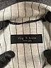 Rag & Bone 100% Cotton Stripes Gray Blazer Size M (estimated) - photo 6