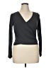 Athleta Gray Long Sleeve Top Size XL - photo 1
