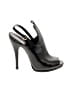 Gucci 100% Leather Black Heels Size EU (IT) 38 1/2 / US 8 1/2 - photo 1