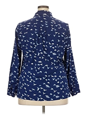 Notations Long Sleeve Blouse (view 2)