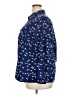 Notations Print Blue Long Sleeve Blouse Size 2X - photo 5