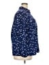 Notations Print Blue Long Sleeve Blouse Size 2X - photo 4