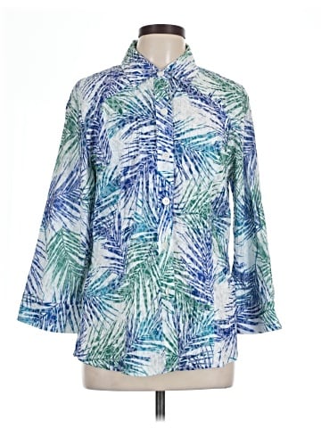 Cali And York 3/4 Sleeve Blouse (view 1)