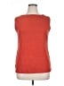 Travelsmith Orange Sleeveless Top Size XL - photo 1