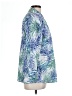 Cali And York Tropical Blue 3/4 Sleeve Blouse Size L - photo 4