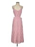 Jason Wu Stripes Red Casual Dress Size 4 - photo 1