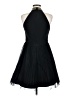 Aqua 100% Polyester Stars Black Cocktail Dress Size 8 - photo 2