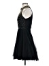 Aqua 100% Polyester Stars Black Cocktail Dress Size 8 - photo 5