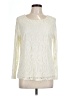 Travelsmith Ivory Long Sleeve Blouse Size L - photo 1