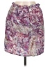 Witchery 100% Silk Paisley Purple Silk Skirt Size M - photo 2