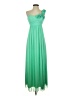 City Studio Green Cocktail Dress Size 1 - photo 1