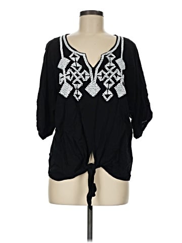 Karen Kane 3/4 Sleeve Blouse (view 1)