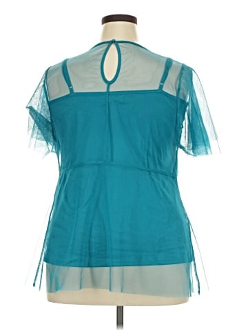 Lane Bryant Short Sleeve Blouse (view 2)