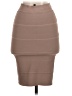 BCBGMAXAZRIA Solid Tan Formal Skirt Size XS - photo 2