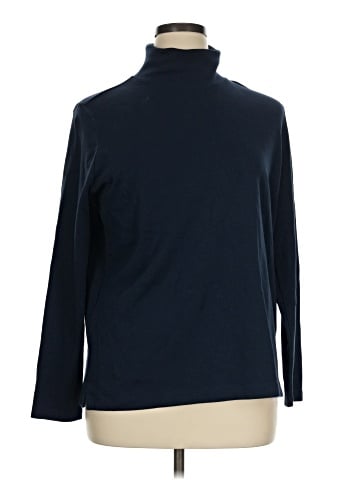 Lands' End Long Sleeve Turtleneck (view 1)