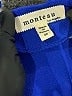 Monteau Solid Blue Jumpsuit Size S - photo 4