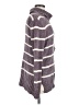 Unbranded Stripes Purple Turtleneck Sweater Size M - photo 4