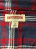 True Religion Plaid Burgundy Long Sleeve Button-Down Shirt Size S - photo 7