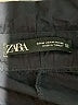 Zara 100% Baumwolle Solid Blue Shorts Size M - photo 3