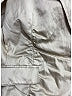 Burberry Metallic Ivory Tan Ruched Seams Blazer Size 4 - photo 7