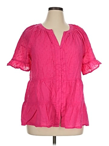 wonderly Short Sleeve Blouse (view 1)