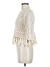 Free People Ivory 3/4 Sleeve Top Size M (estimated) - photo 5