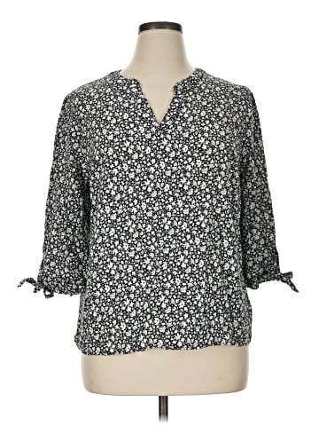 Jones New York 3/4 Sleeve Blouse (view 1)