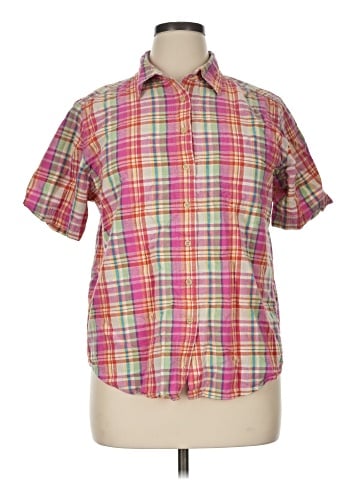 Cabin Creek Short Sleeve Button-Down Shirt (view 1)