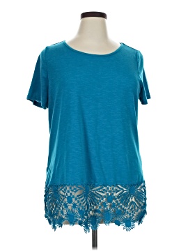 Lane Bryant Short Sleeve Blouse