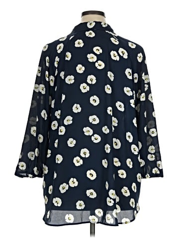 CAbi 3/4 Sleeve Blouse (view 2)