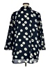 CAbi Floral Blue 3/4 Sleeve Blouse Size XL - photo 2