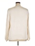 Banana Republic 100% Polyester Ivory Long Sleeve Blouse Size XL - photo 2
