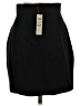 Cache 100% Acetate Solid Black Casual Skirt Size 4 - photo 2
