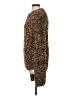 H&M 100% Polyester Tweed Brown Pullover Sweater Size S - photo 5