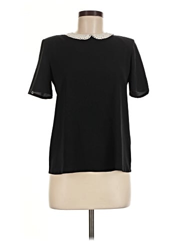 Claudie Pierlot Short Sleeve Blouse (view 1)