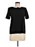 Claudie Pierlot 100% Polyester Black Short Sleeve Blouse Size EU (FR) 38 / US 6 - photo 1