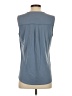 Veronica M. Blue Sleeveless Blouse Size XS - photo 2