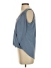 Veronica M. Blue Sleeveless Blouse Size XS - photo 5