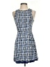 Emmelee Houndstooth Blue Casual Dress Size S - photo 1