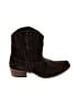 Roper 100% Leather Black Ankle Boots Size 8 1/2 - photo 1