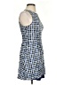 Emmelee Houndstooth Blue Casual Dress Size S - photo 4