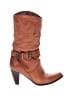 Jollie  Lovin 100% Leather Brown Boots Size 6 - photo 1