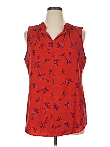 CAbi Sleeveless Button-Down Shirt (view 1)