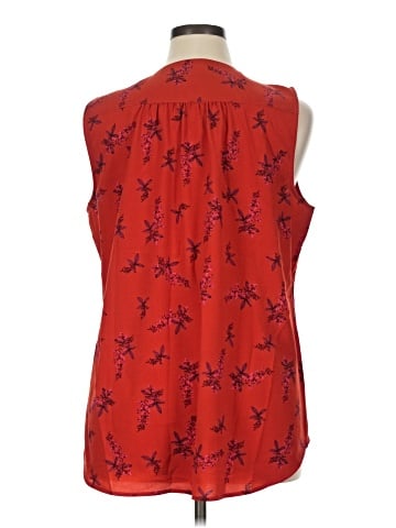 CAbi Sleeveless Button-Down Shirt (view 2)
