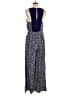 Elevenses 100% Rayon Paisley Blue Jumpsuit Size 6 - photo 2