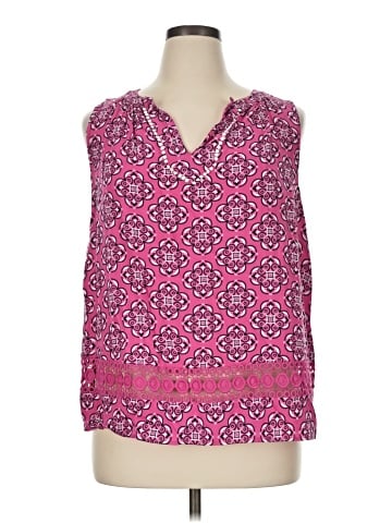 Crown & Ivy Sleeveless Blouse (view 1)