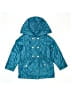London Fog 100% Polyester Teal Raincoat Size S (kids) - photo 1