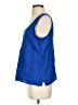 Everlane 100% Linen Blue Sleeveless Top Size 4 - photo 6